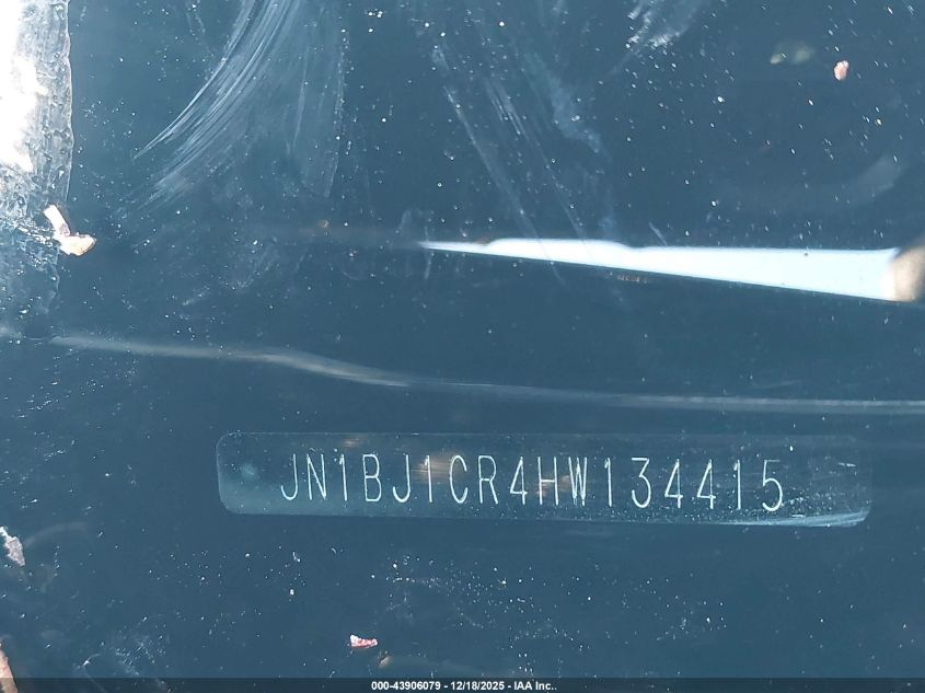 2017 Nissan Rogue Sport Sv VIN: JN1BJ1CR4HW134415 Lot: 43906079