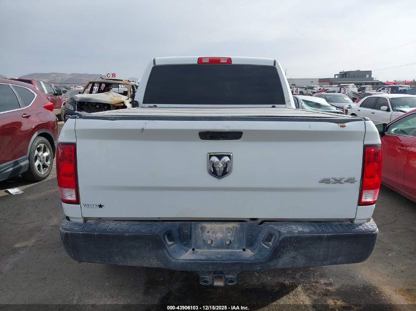 2022 Ram 1500 Classic Tradesman 4X4 5'7 Box VIN: 3C6RR7KG1NG375759 Lot: 43906103