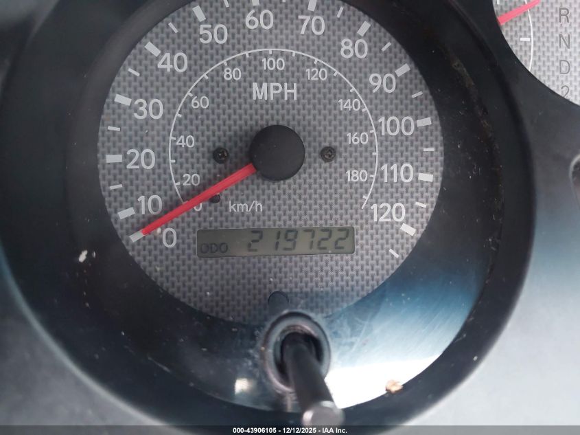 1998 Toyota Rav4 VIN: JT3HP10V0W7079710 Lot: 43906105