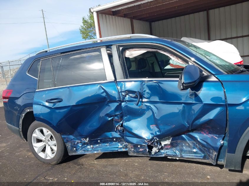 2018 Volkswagen Atlas 3.6L V6 Sel VIN: 1V2ER2CA8JC549455 Lot: 43906114
