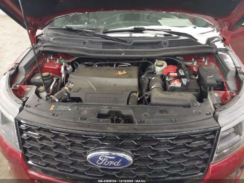 2019 Ford Explorer Sport VIN: 1FM5K8GT1KGA96211 Lot: 43906154