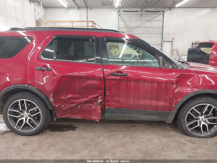 2019 Ford Explorer Sport VIN: 1FM5K8GT1KGA96211 Lot: 43906154