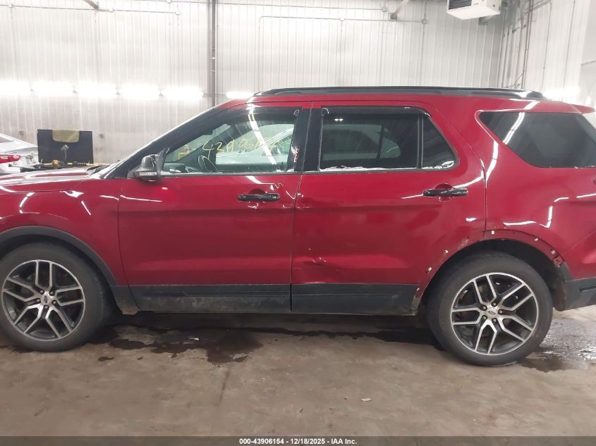 2019 Ford Explorer Sport VIN: 1FM5K8GT1KGA96211 Lot: 43906154