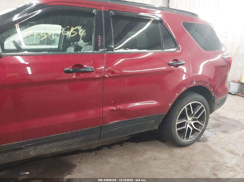 2019 Ford Explorer Sport VIN: 1FM5K8GT1KGA96211 Lot: 43906154