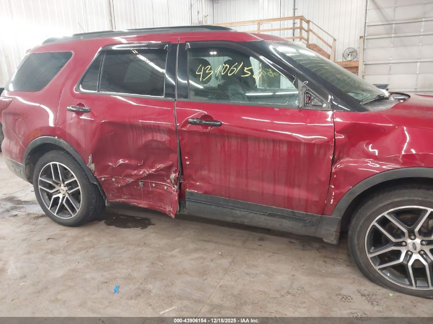 2019 Ford Explorer Sport VIN: 1FM5K8GT1KGA96211 Lot: 43906154