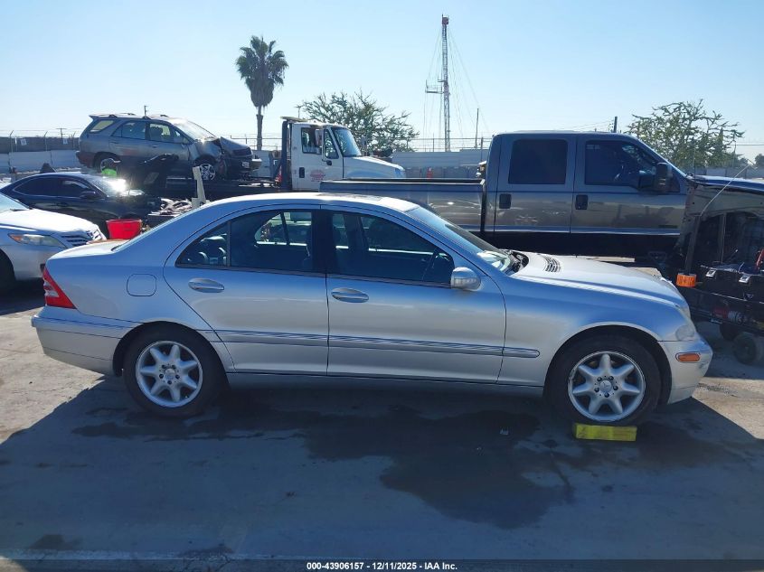 2002 Mercedes-Benz C 240 VIN: WDBRF61J32F231344 Lot: 43906157