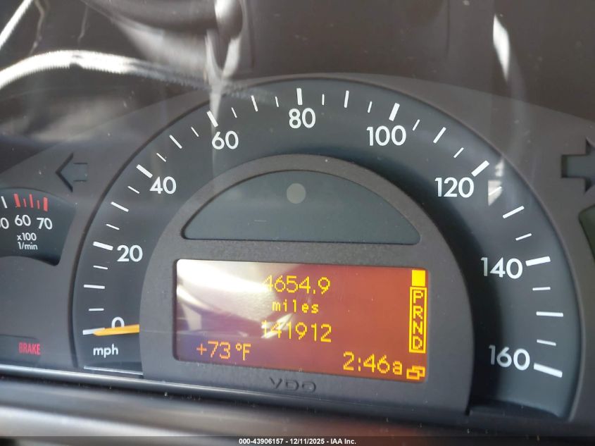 2002 Mercedes-Benz C 240 VIN: WDBRF61J32F231344 Lot: 43906157