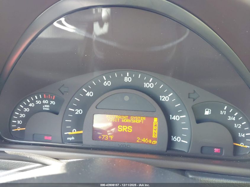 2002 Mercedes-Benz C 240 VIN: WDBRF61J32F231344 Lot: 43906157