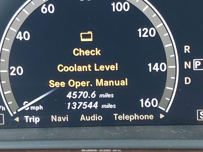 2008 Mercedes-Benz S 550 VIN: WDDNG71X98A228323 Lot: 43906188