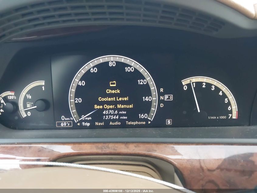 2008 Mercedes-Benz S 550 VIN: WDDNG71X98A228323 Lot: 43906188