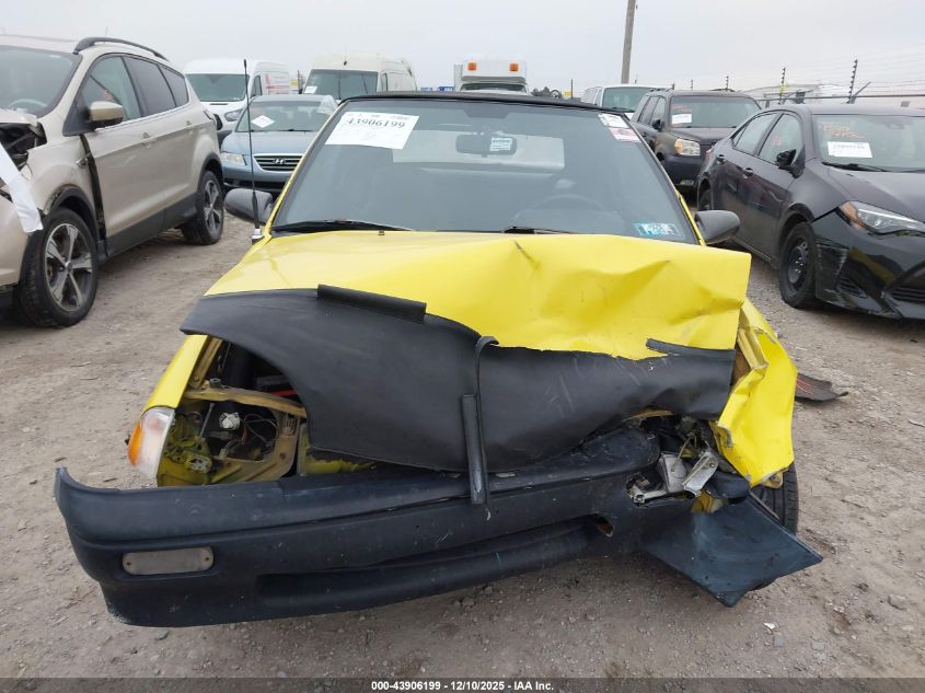 1991 Geo Metro Lsi Sprint Cl VIN: JG1MR3368MK605024 Lot: 43906199