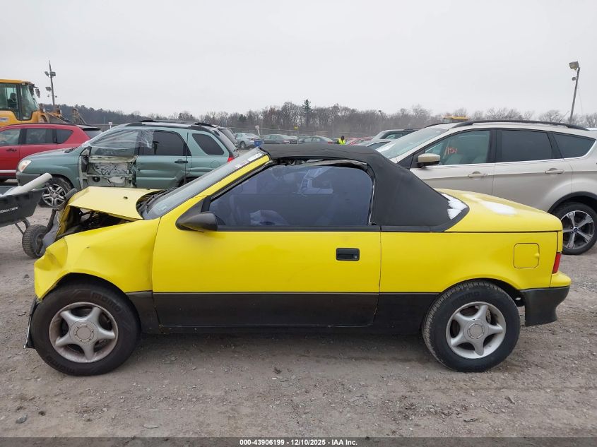 1991 Geo Metro Lsi Sprint Cl VIN: JG1MR3368MK605024 Lot: 43906199