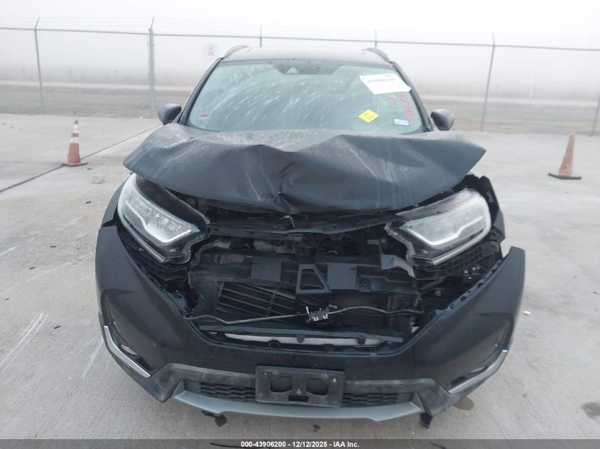 2017 Honda Cr-V Touring VIN: 5J6RW1H96HL001186 Lot: 43906200