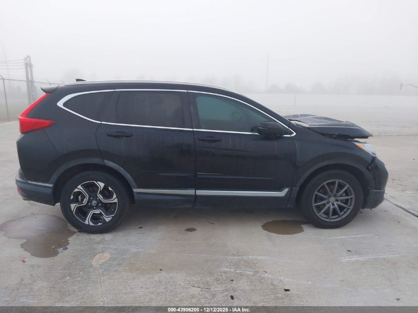 2017 Honda Cr-V Touring VIN: 5J6RW1H96HL001186 Lot: 43906200