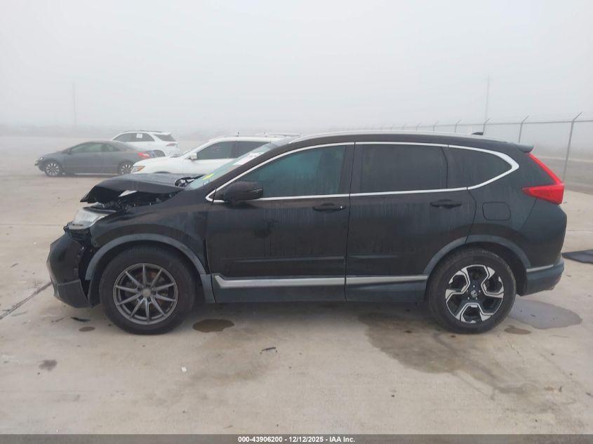 2017 Honda Cr-V Touring VIN: 5J6RW1H96HL001186 Lot: 43906200