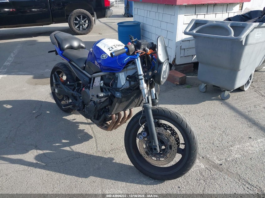 YAMAHA FZ6 2009. Lot# 43906232. VIN JYARJ18Y39A000209. Photo 1