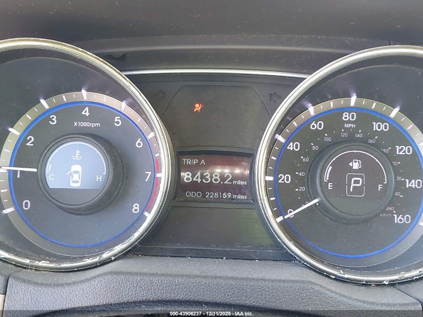 2012 Hyundai Sonata Gls VIN: 5NPEB4AC3CH477755 Lot: 43906237