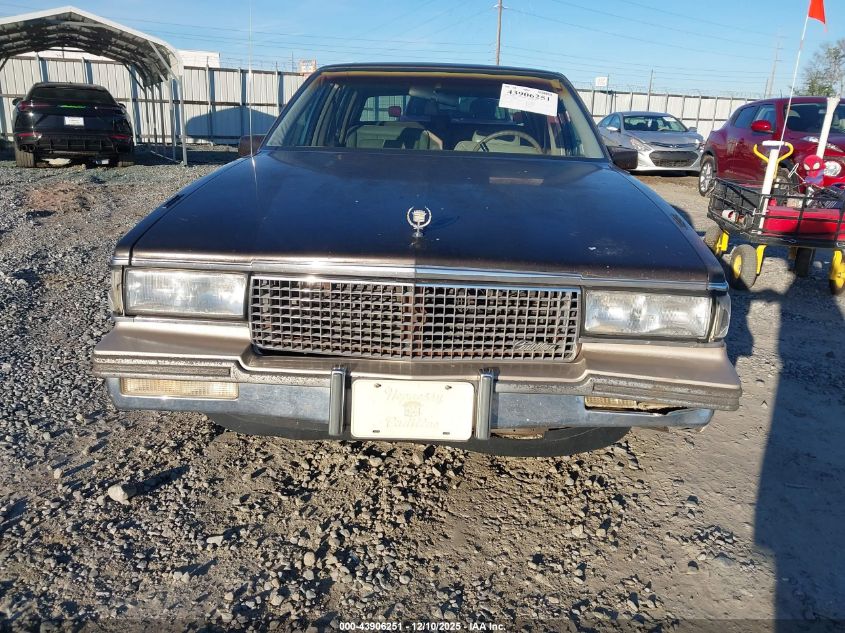 1988 Cadillac Deville VIN: 1G6CD5156J4241664 Lot: 43906251