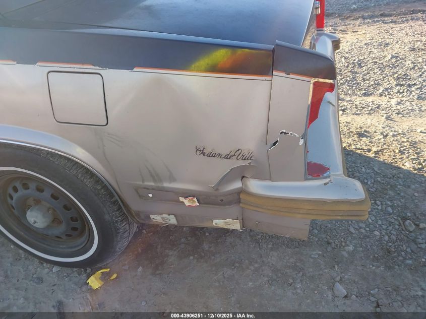 1988 Cadillac Deville VIN: 1G6CD5156J4241664 Lot: 43906251