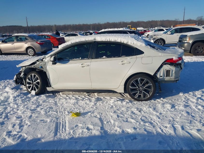 2020 Toyota Corolla Se VIN: JTDS4RCE1LJ016845 Lot: 43906255