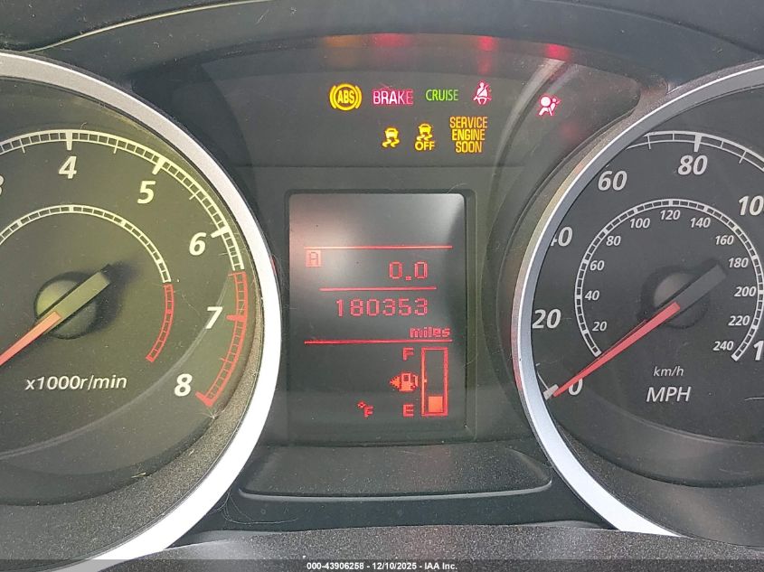 2014 Mitsubishi Lancer Es VIN: JA32U2FU2EU005072 Lot: 43906258