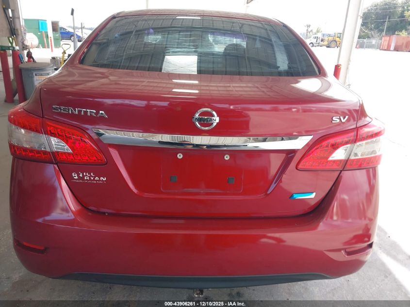 2013 Nissan Sentra Sv VIN: 3N1AB7AP4DL768367 Lot: 43906261