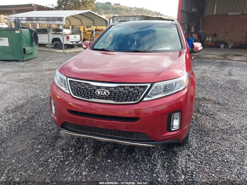 2015 Kia Sorento Sx V6 VIN: 5XYKWDA77FG553564 Lot: 43906264