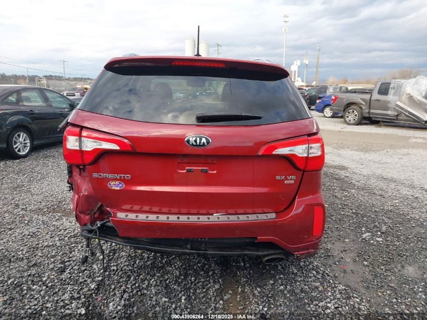 2015 Kia Sorento Sx V6 VIN: 5XYKWDA77FG553564 Lot: 43906264