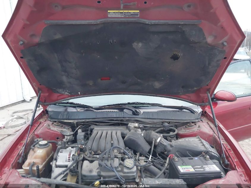 2002 Ford Taurus Se VIN: 1FAFP53UX2G162106 Lot: 43906278