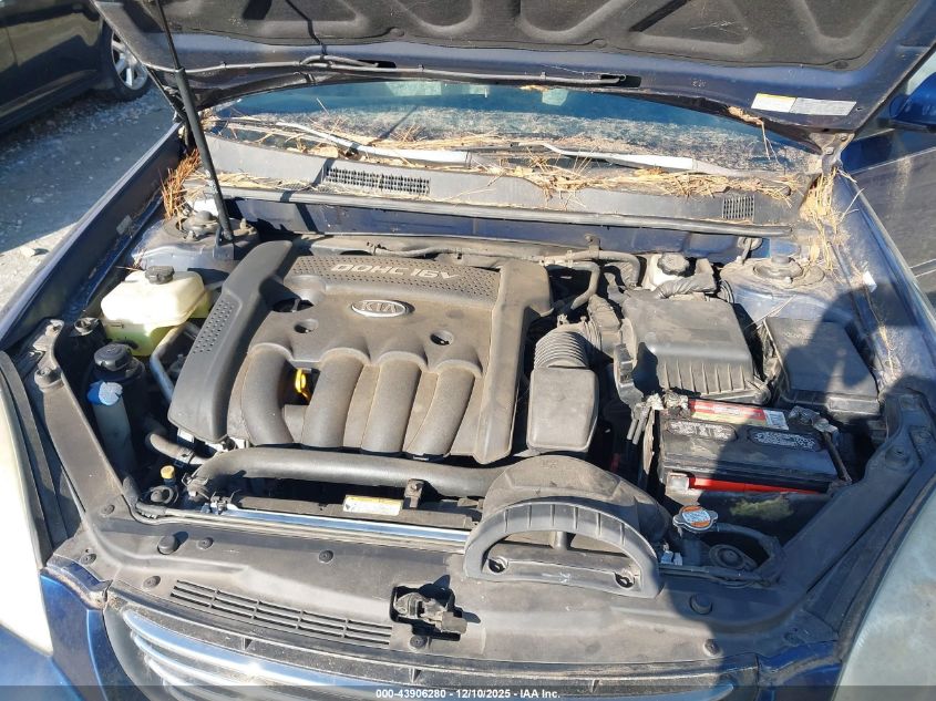 2008 Kia Optima Lx VIN: KNAGE123585243960 Lot: 43906280