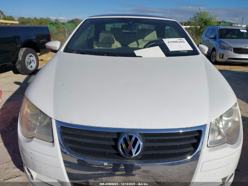 2009 Volkswagen Eos Lux VIN: WVWFA71F19V010801 Lot: 43906282