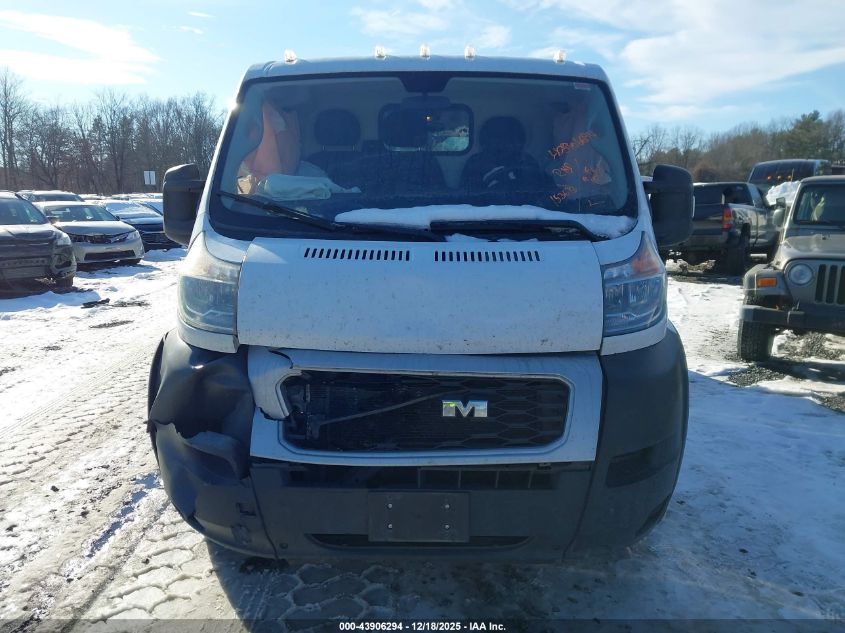 2019 Ram Promaster 1500 Low Roof 136 Wb VIN: 3C6TRVAG8KE505801 Lot: 43906294