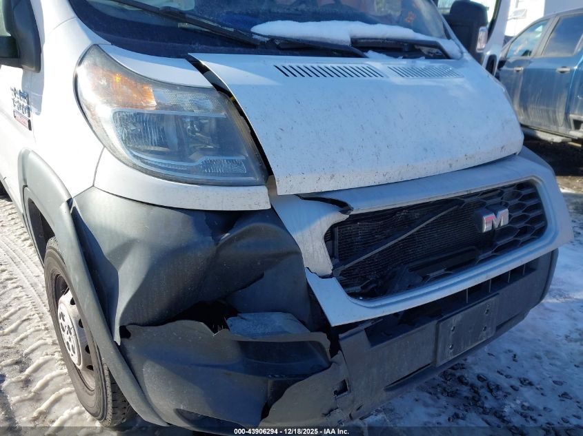 2019 Ram Promaster 1500 Low Roof 136 Wb VIN: 3C6TRVAG8KE505801 Lot: 43906294