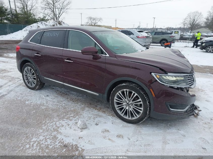 LINCOLN MKX RESERVE