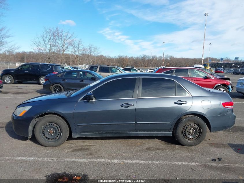 2003 Honda Accord 2.4 Lx VIN: 1HGCM56353A021913 Lot: 43906328