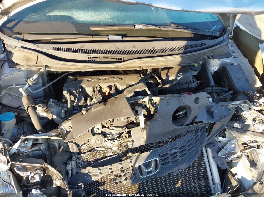 2013 Honda Civic Lx VIN: 19XFB2F5XDE292661 Lot: 43906338