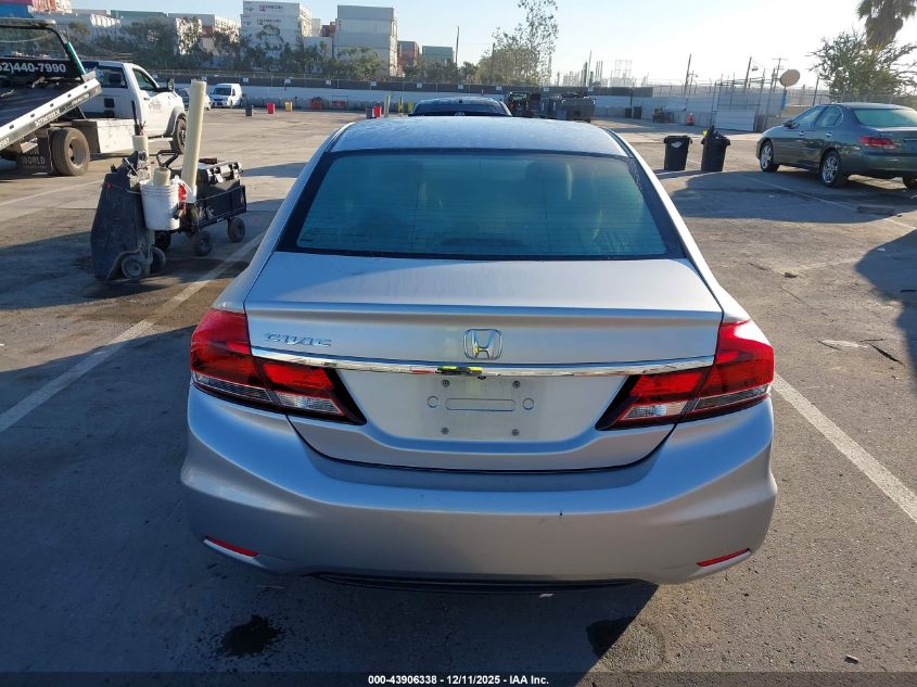 2013 Honda Civic Lx VIN: 19XFB2F5XDE292661 Lot: 43906338