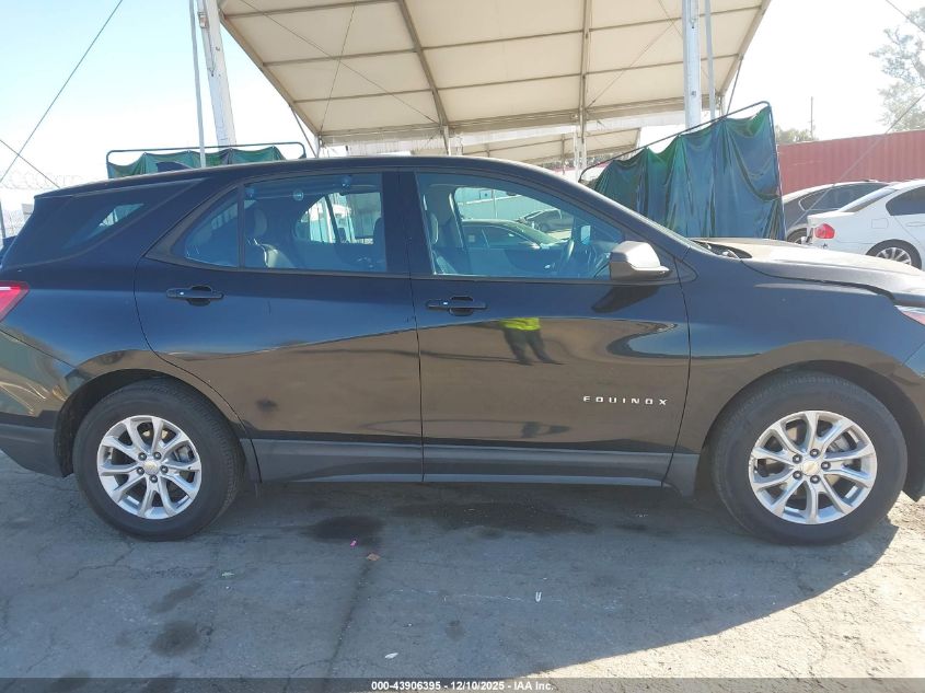 2018 Chevrolet Equinox Ls VIN: 2GNAXHEV8J6320623 Lot: 43906395