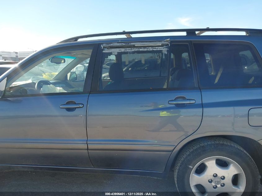 2005 Toyota Highlander Limited V6 VIN: JTEDP21A350068943 Lot: 43906401