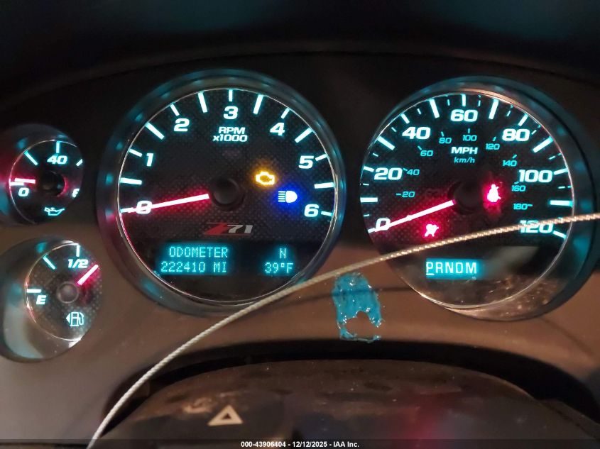 2009 Chevrolet Tahoe Lt2 VIN: 1GNFK23019R293192 Lot: 43906404