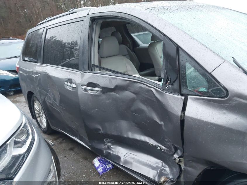 2015 Toyota Sienna Xle 8 Passenger VIN: 5TDYK3DC5FS633957 Lot: 43906418