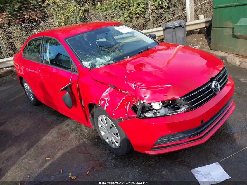 2015 Volkswagen Jetta 2.0L S