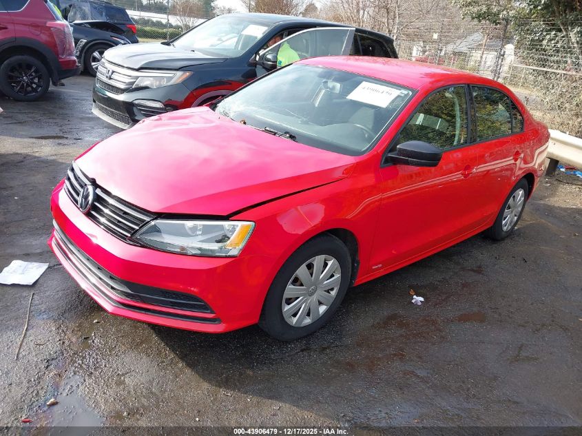 2015 Volkswagen Jetta 2.0L S