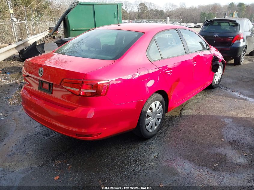 2015 Volkswagen Jetta 2.0L S