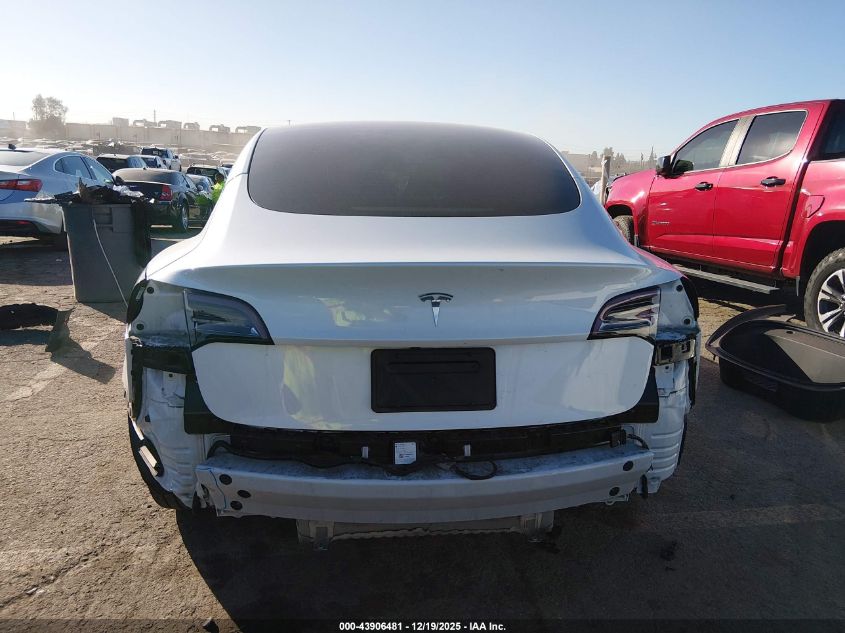 2022 Tesla Model 3 Rear-Wheel Drive VIN: 5YJ3E1EA7NF361420 Lot: 43906481