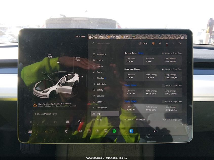 2022 Tesla Model 3 Rear-Wheel Drive VIN: 5YJ3E1EA7NF361420 Lot: 43906481