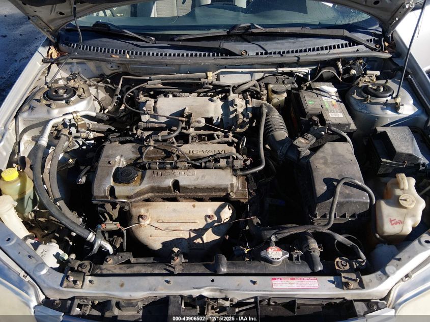 2000 Mazda Protege Dx/Lx VIN: JM1BJ222XY0267934 Lot: 43906502