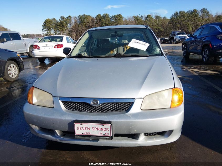 2000 Mazda Protege Dx/Lx VIN: JM1BJ222XY0267934 Lot: 43906502