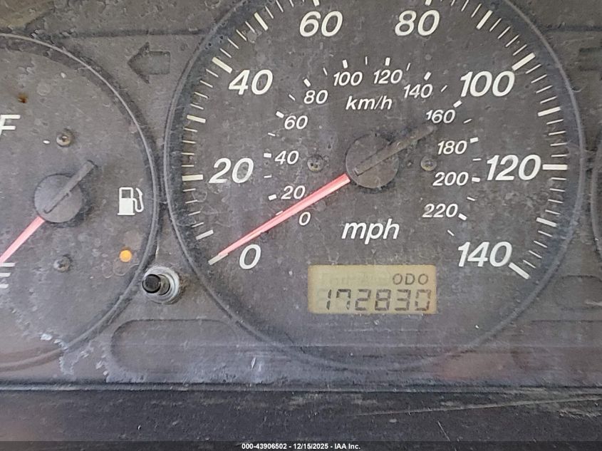 2000 Mazda Protege Dx/Lx VIN: JM1BJ222XY0267934 Lot: 43906502