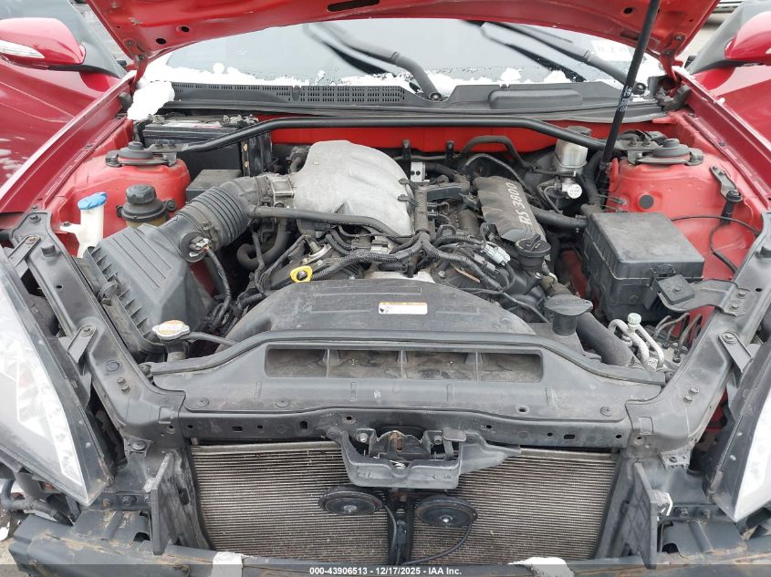 2010 Hyundai Genesis 3.8 Track VIN: KMHHU6KH6AU027366 Lot: 43906513